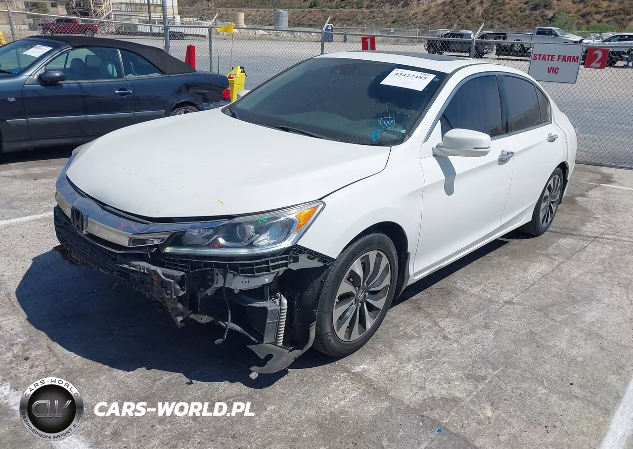 2017 Honda Accord Hybrid Ex-L VIN:JHMCR6F52HC000650 - 2