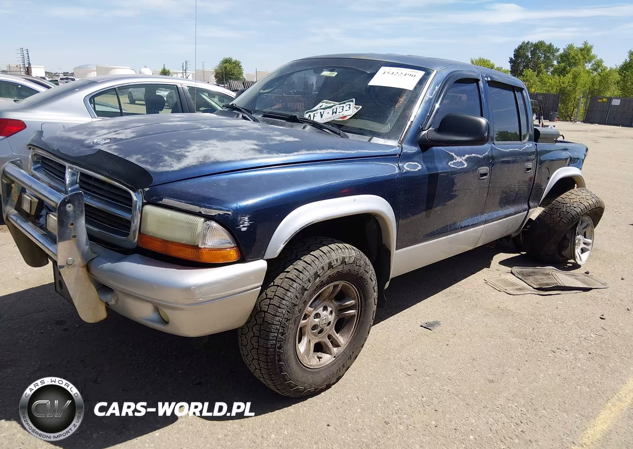2002 Dodge Dakota Slt VIN:1B7HG48N82S637151 - 2