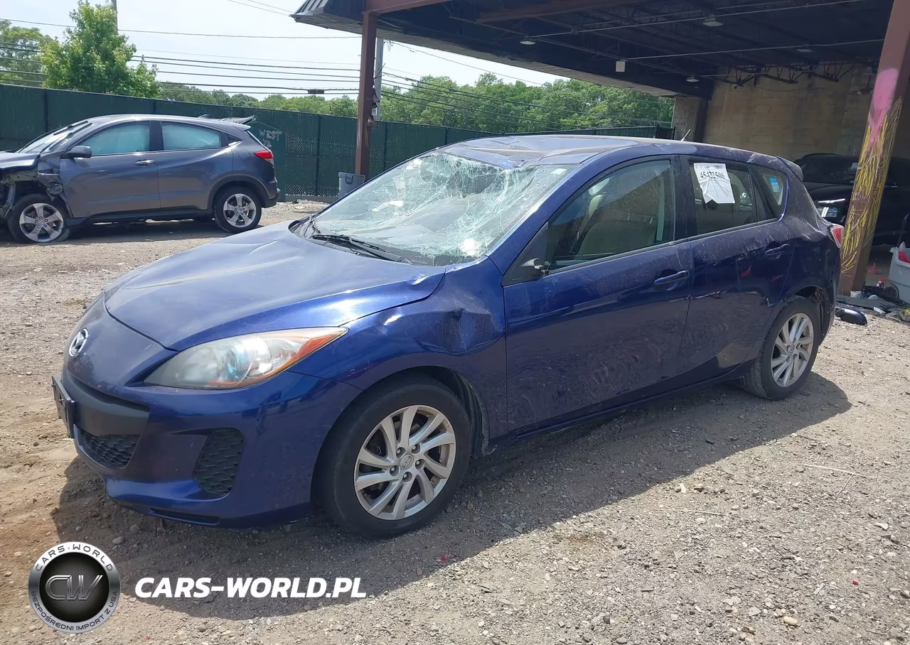 2012 Mazda Mazda3 I Touring VIN:JM1BL1L80C1543757 - 2