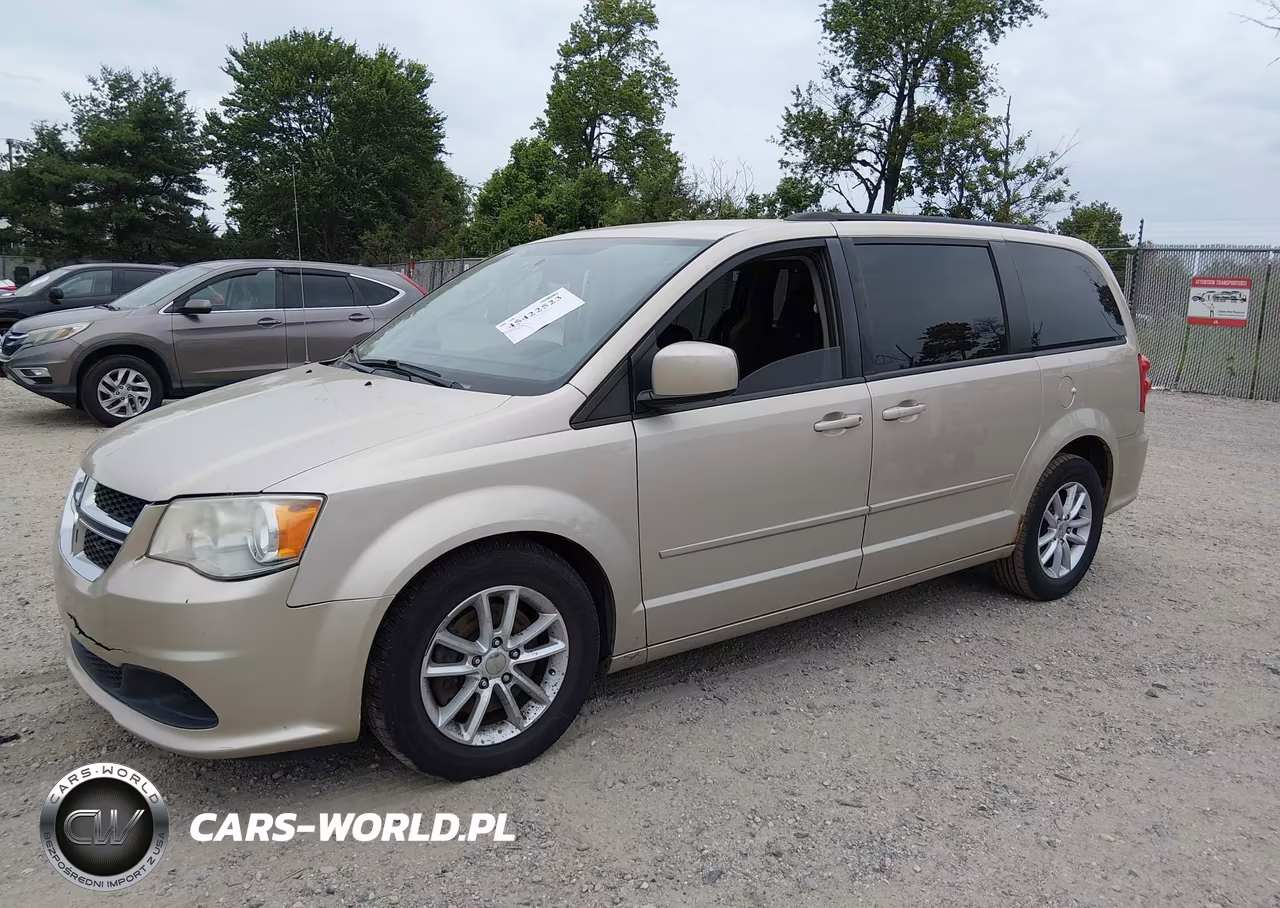 2013 Dodge Grand Caravan Sxt VIN:2C4RDGCG1DR538067 - 2