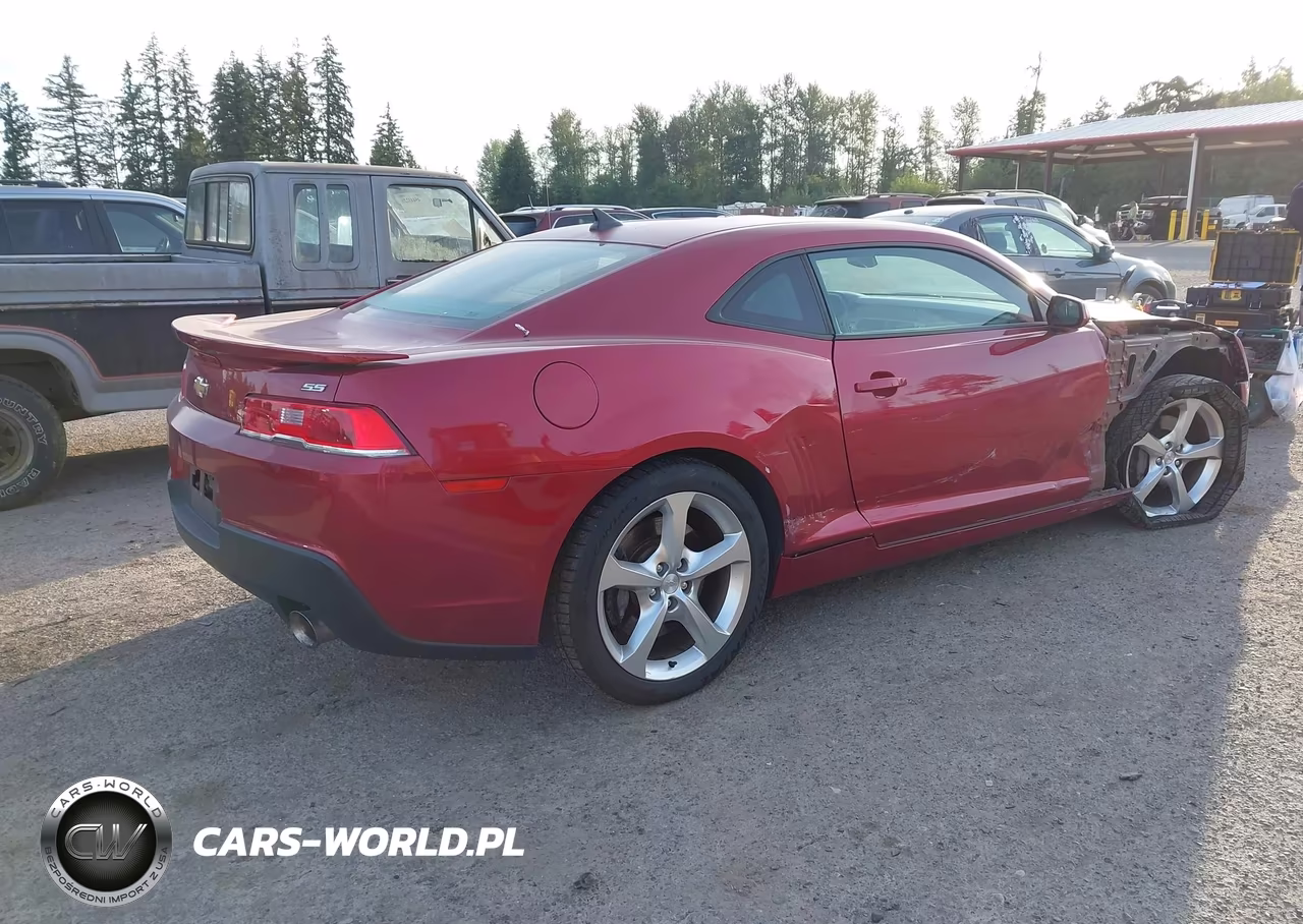 2015 Chevrolet Camaro 1Ss VIN:2G1FH1EJ8F9241225 - 4
