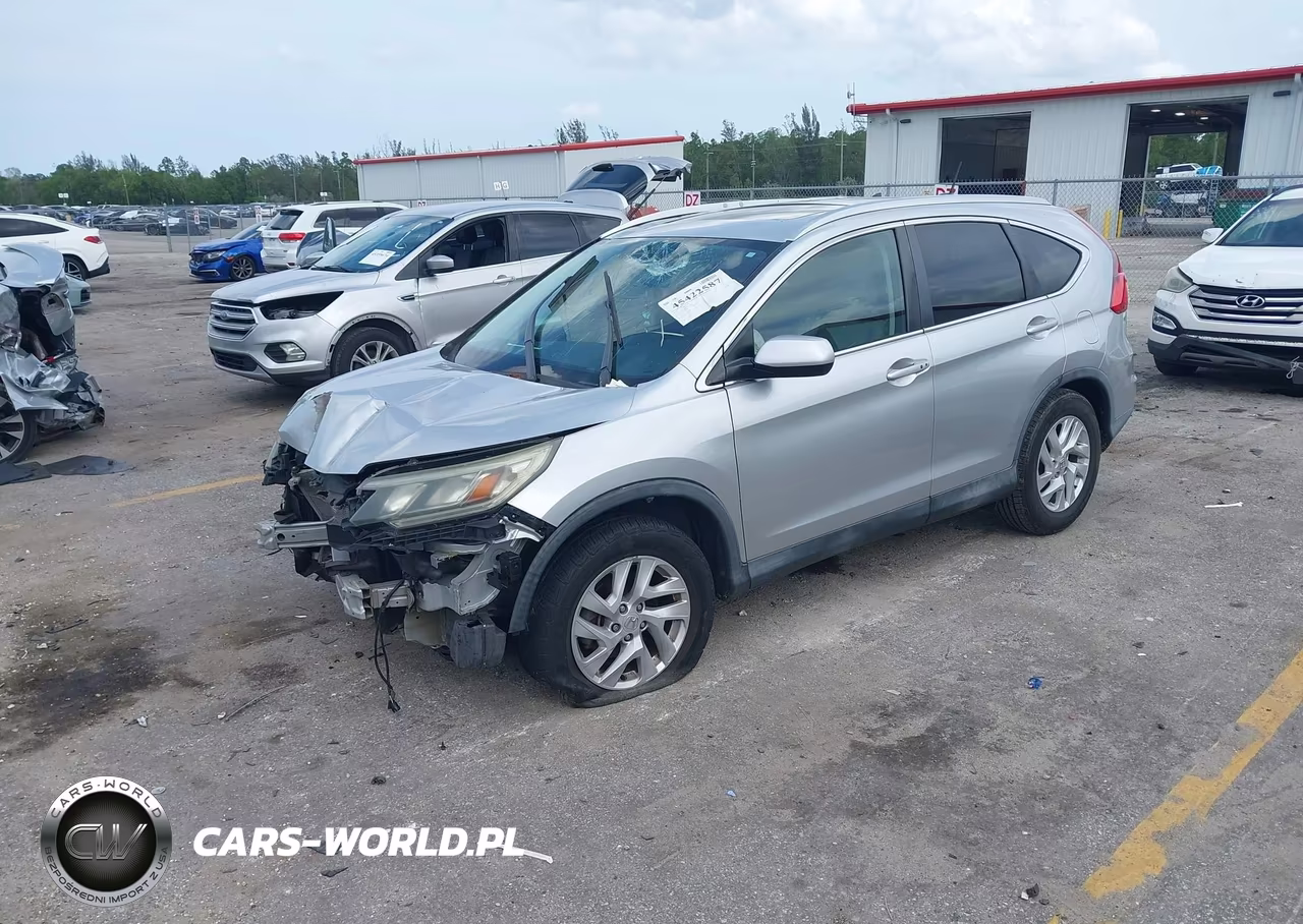 2015 Honda Cr-V Ex-L VIN:2HKRM3H77FH524045 - 2