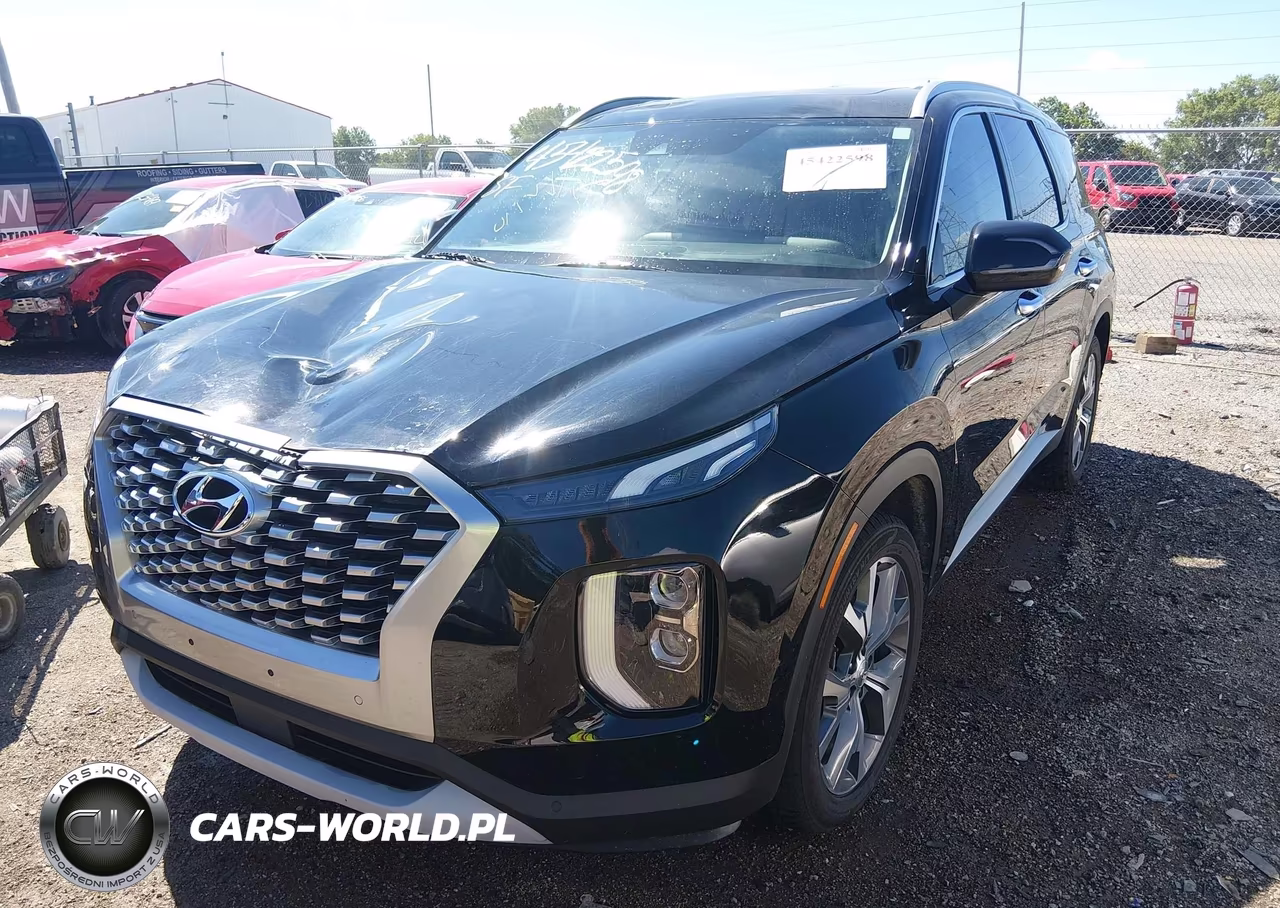 2021 Hyundai Palisade Sel VIN:KM8R3DHE2MU191453 - 2