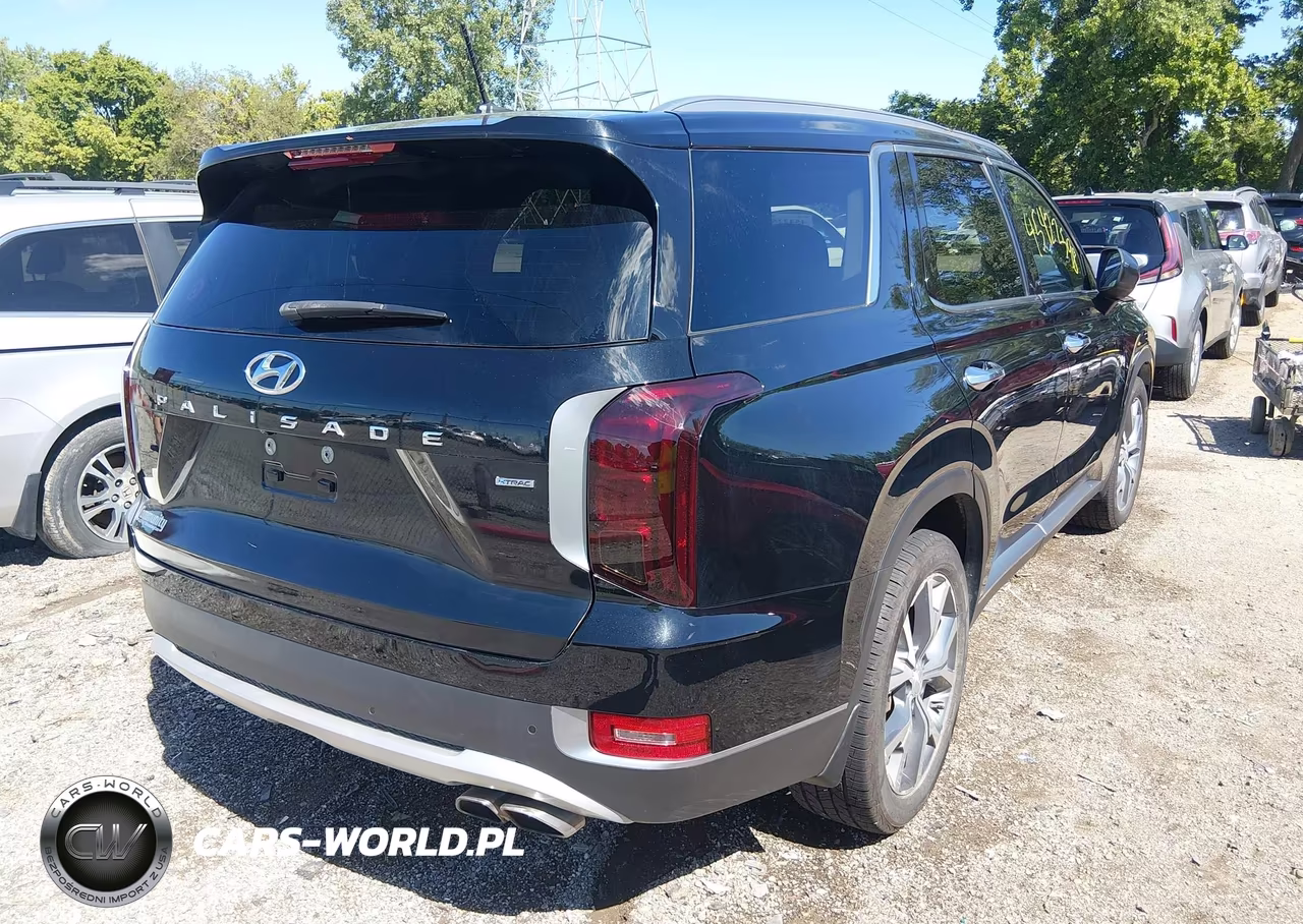 2021 Hyundai Palisade Sel VIN:KM8R3DHE2MU191453 - 4