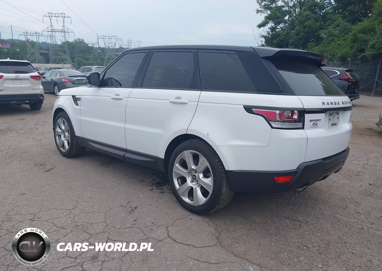 2015 Land Rover Range Rover Sport 3.0L V6 Supercharged Hse VIN:SALWR2VF6FA523303 - 3