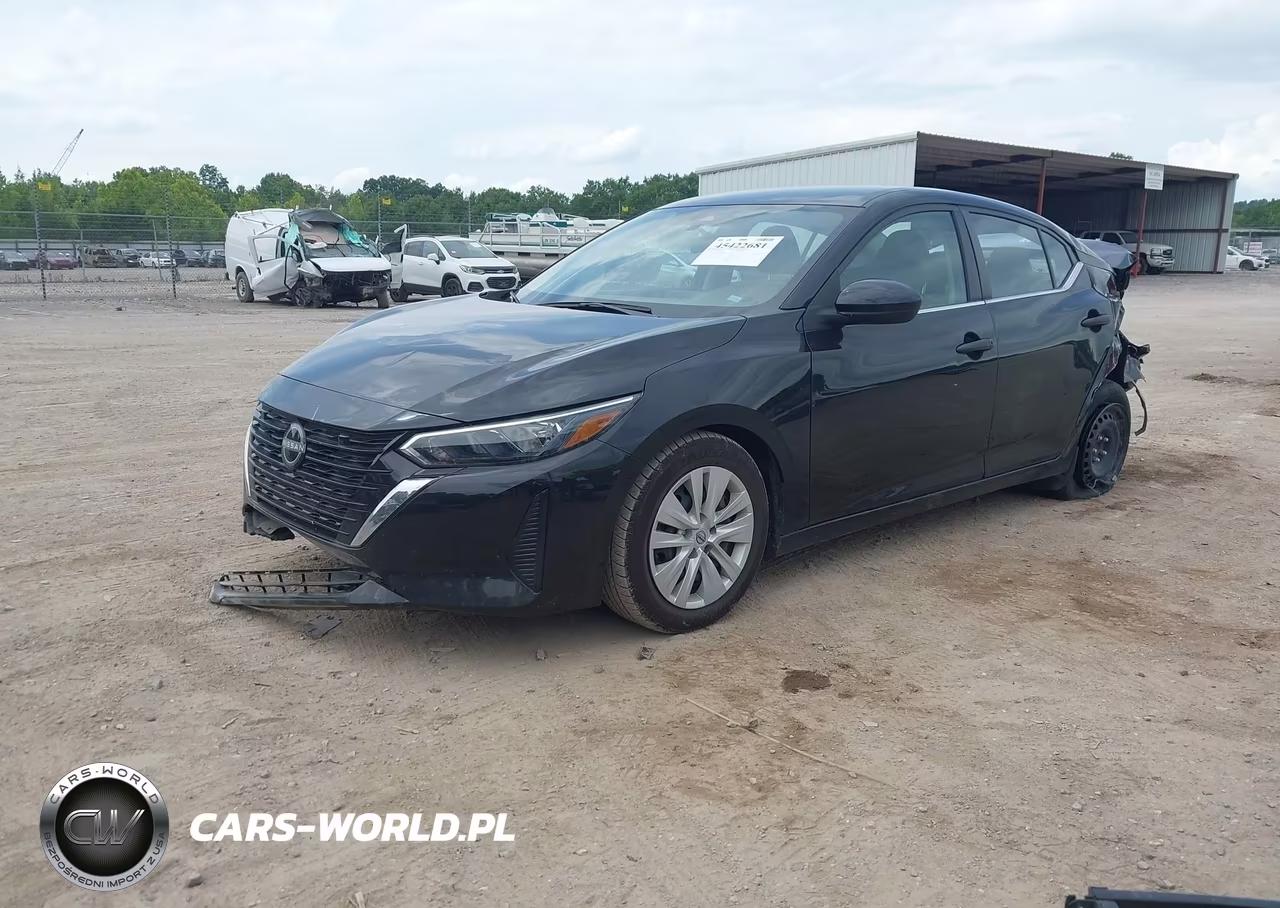 2024 Nissan Sentra S Xtronic Cvt VIN:3N1AB8BV1RY326787 - 2