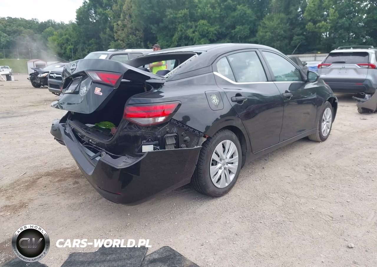2024 Nissan Sentra S Xtronic Cvt VIN:3N1AB8BV1RY326787 - 4