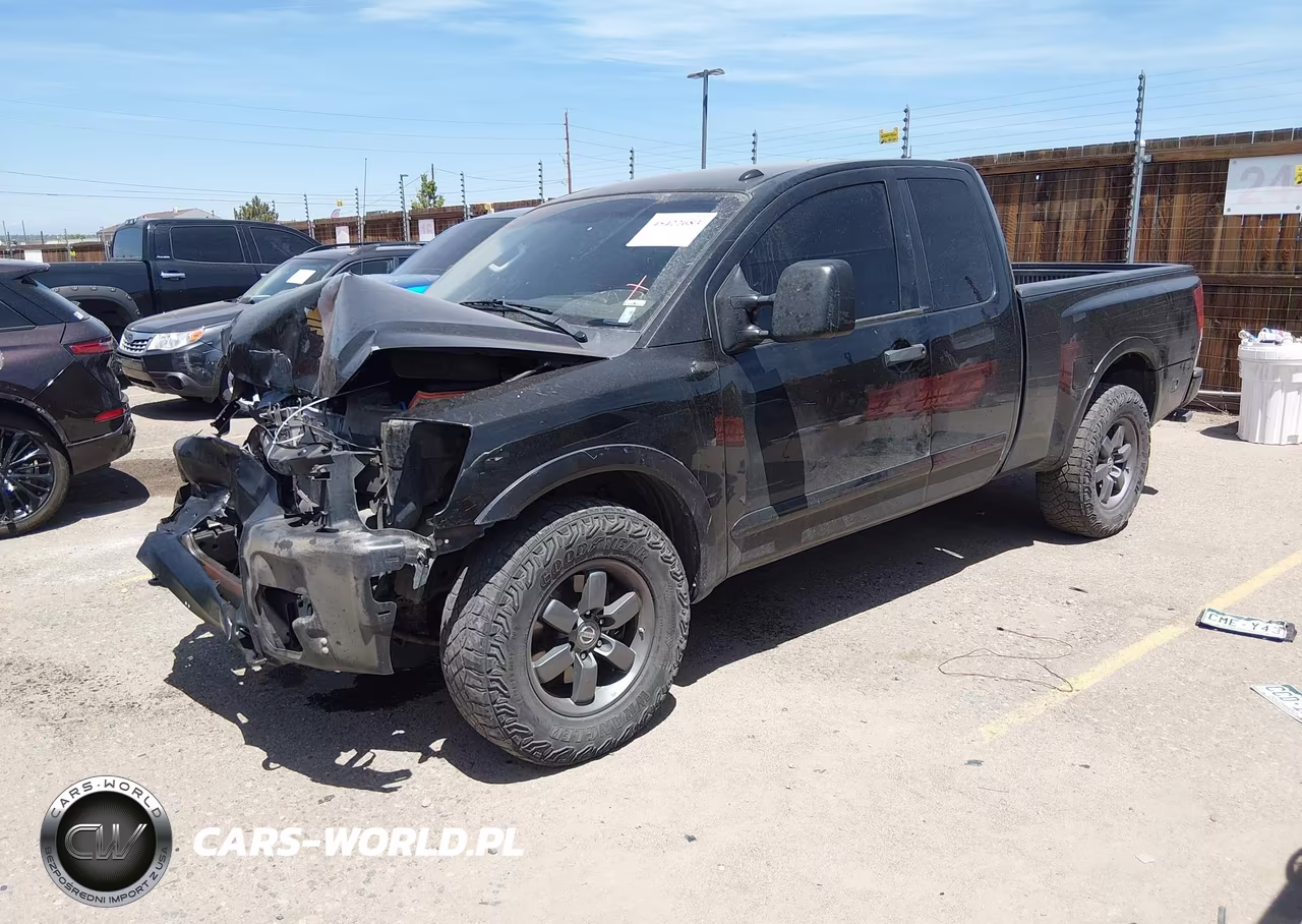 2015 Nissan Titan Pro-4X-S-Sv VIN:1N6AA0CC1FN502466 - 2