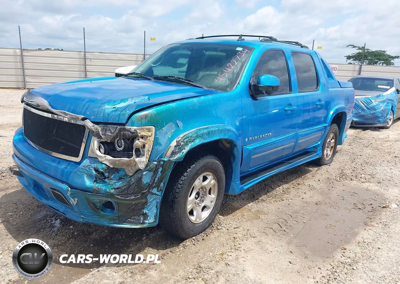 2008 Chevrolet Avalanche 1500 Lt VIN:3GNEC12J68G258398 - 2
