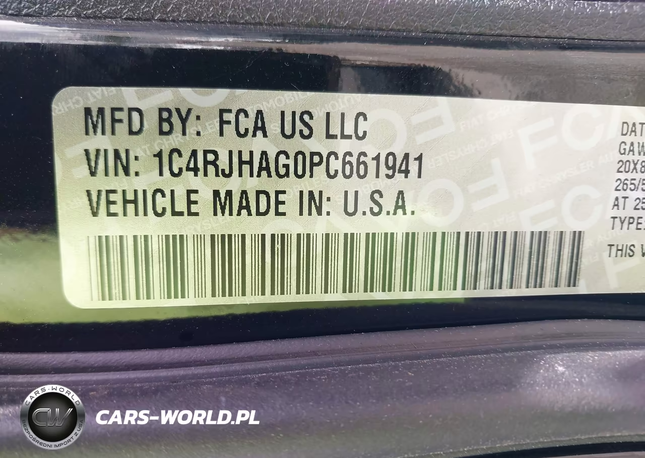 2023 Jeep Grand Cherokee Altitude X 4X4 VIN:1C4RJHAG0PC661941 - 9