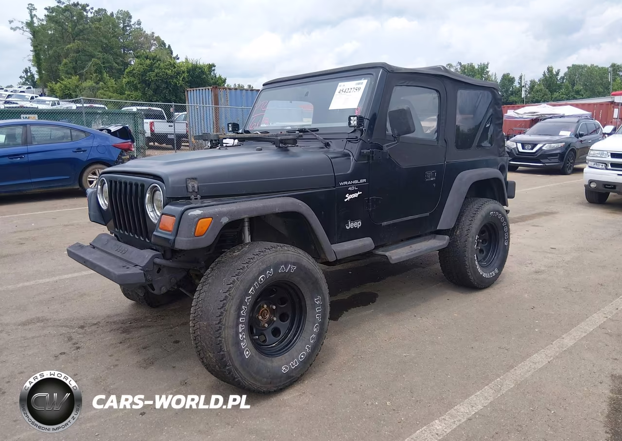 1997 Jeep Wrangler Sport VIN:1J4FY19S6VP446126 - 2