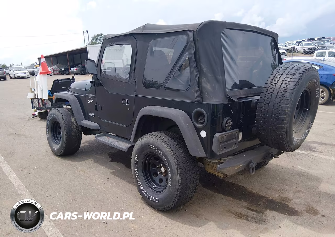 1997 Jeep Wrangler Sport VIN:1J4FY19S6VP446126 - 3
