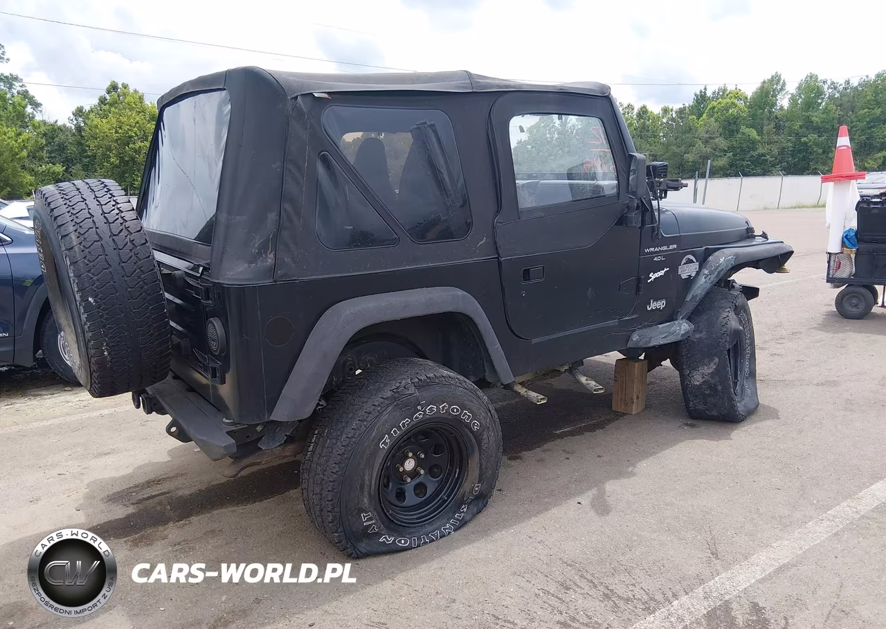 1997 Jeep Wrangler Sport VIN:1J4FY19S6VP446126 - 4