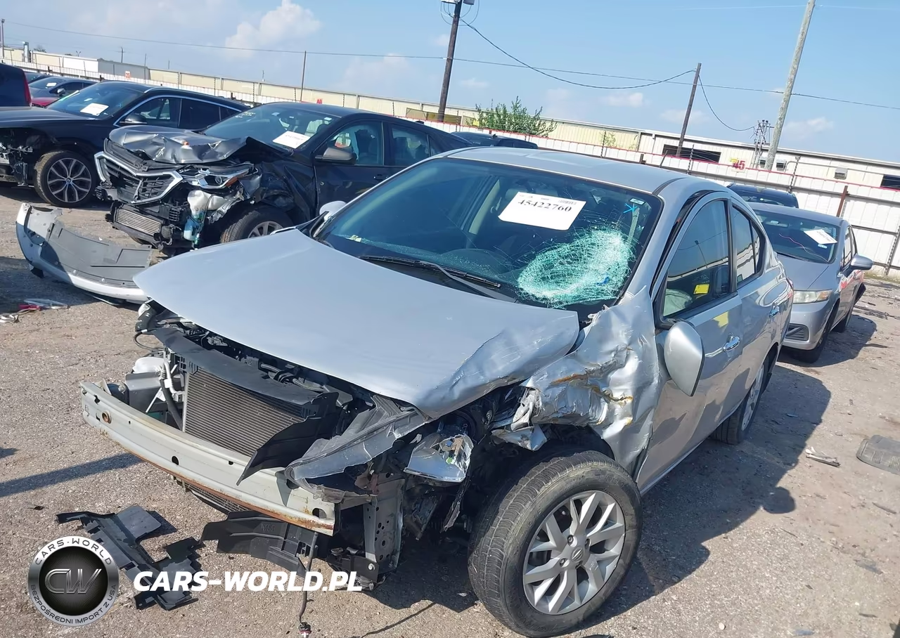 2017 Nissan Versa 1.6 Sv VIN:3N1CN7AP0HL890035 - 2