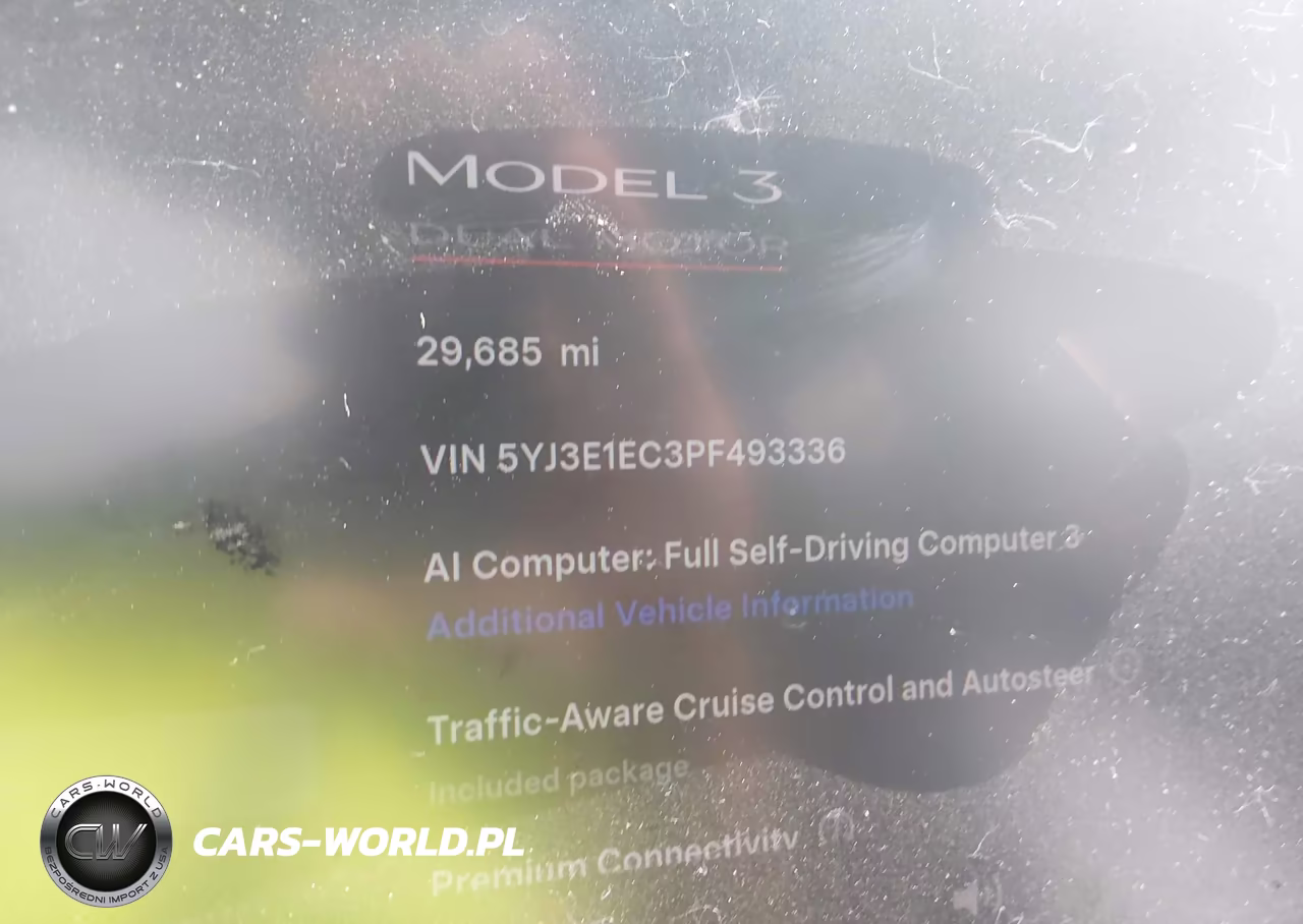 2023 Tesla Model 3 Performance Dual Motor All-Wheel Drive VIN:5YJ3E1EC3PF493336 - 7