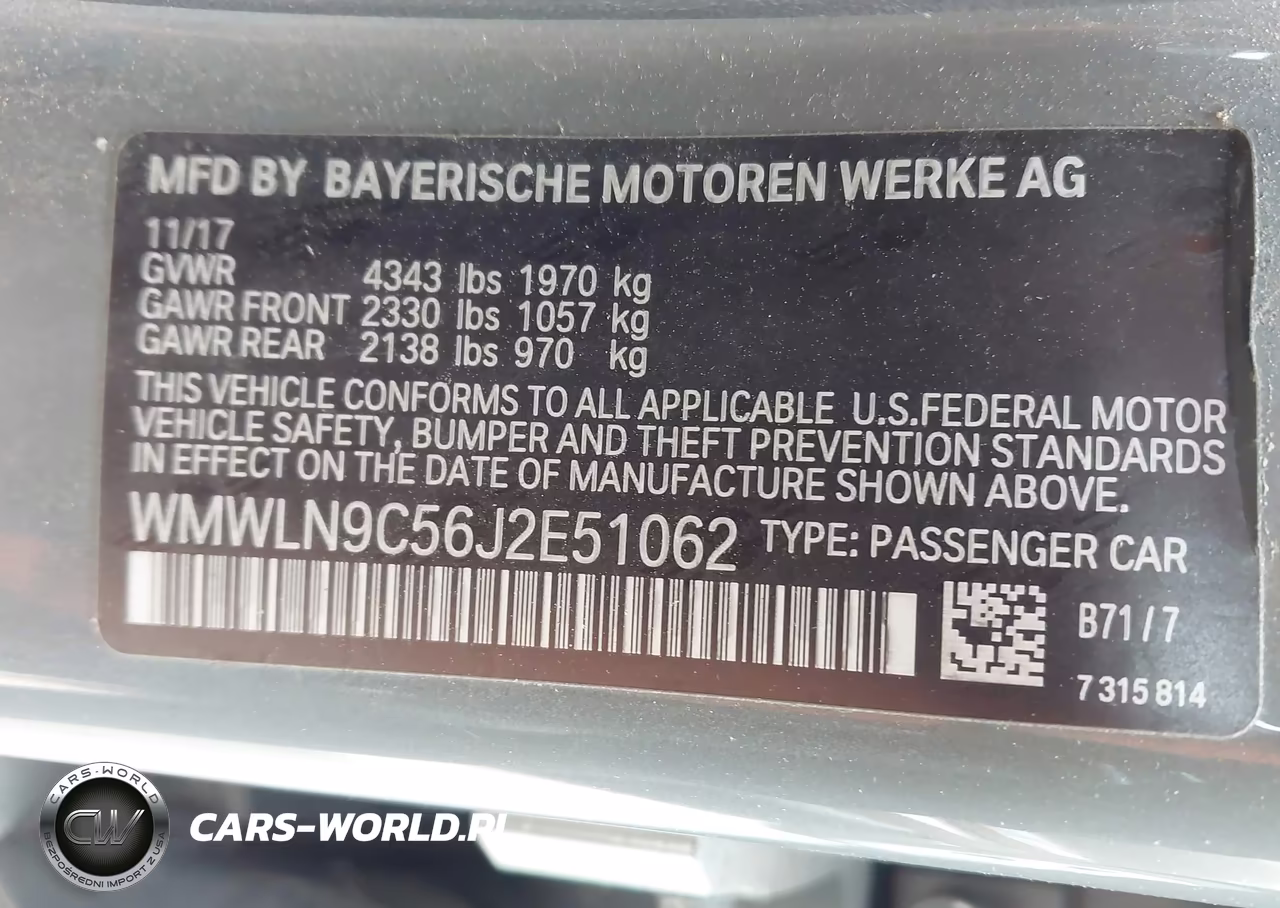 2018 Mini Clubman Cooper S VIN:WMWLN9C56J2E51062 - 9
