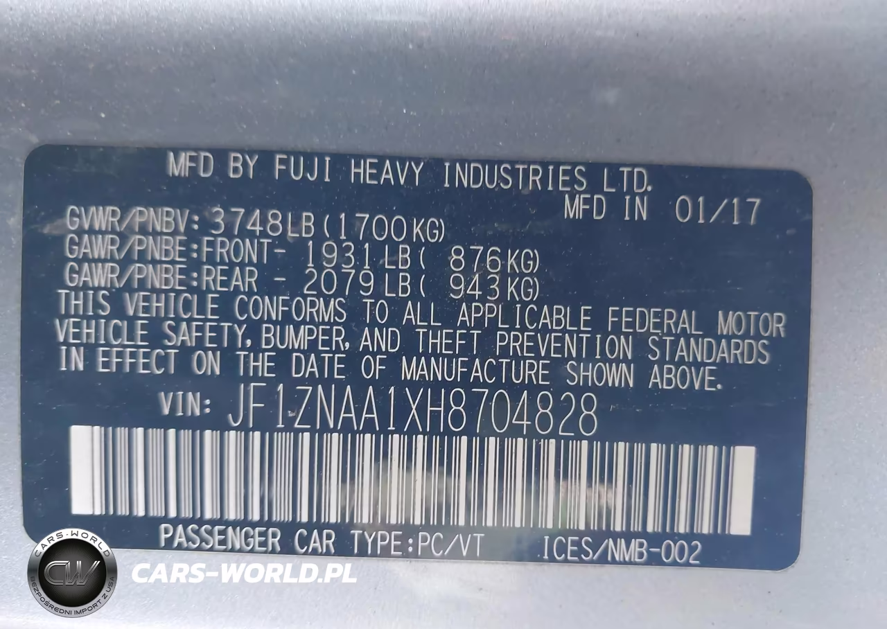 2017 Toyota 86 VIN:JF1ZNAA1XH8704828 - 9