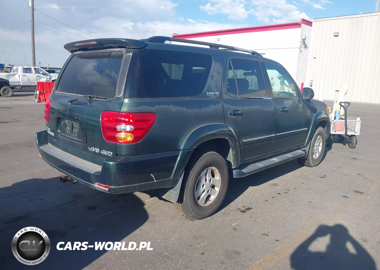 2001 Toyota Sequoia Limited V8 VIN:5TDBT48A41S042822 - 4