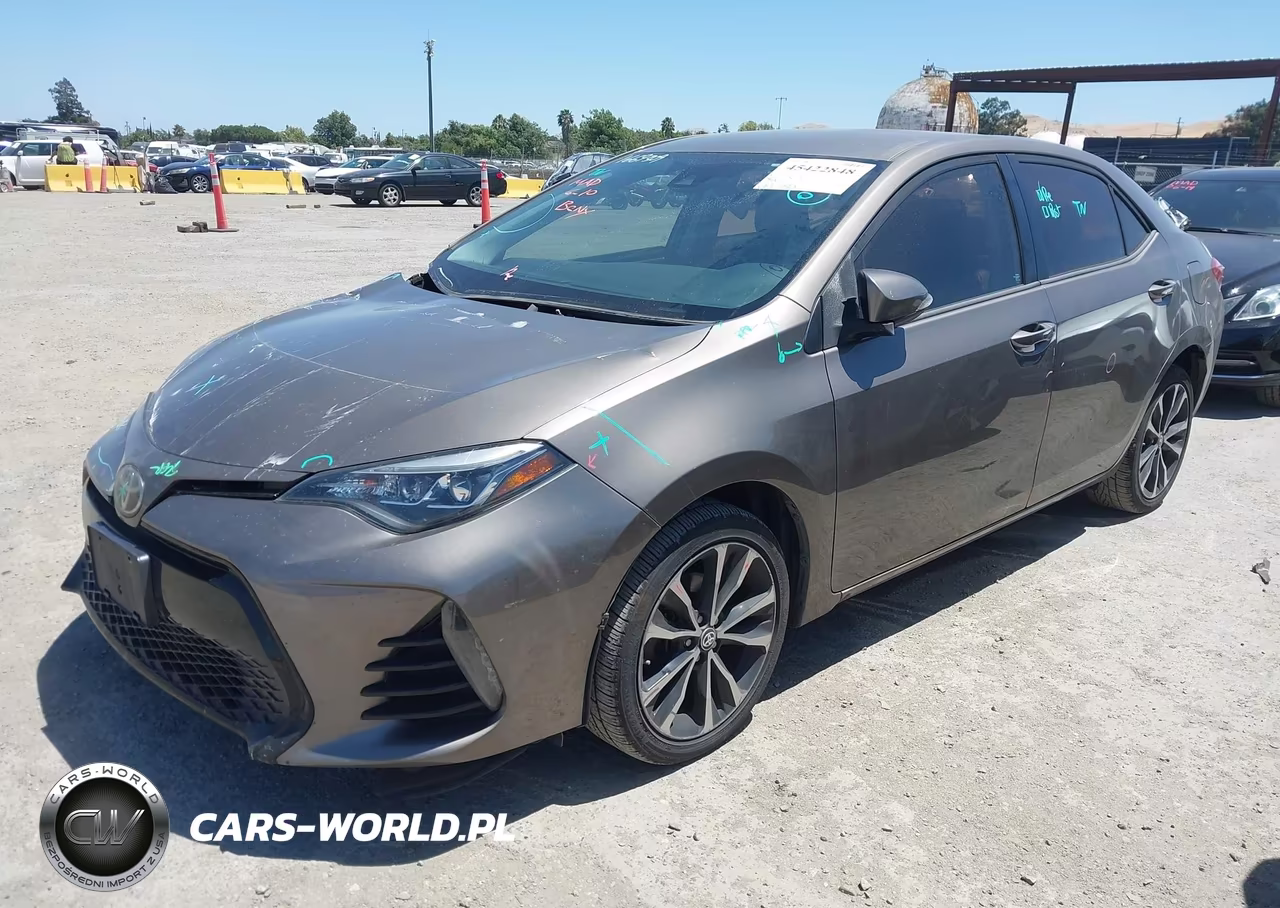 2017 Toyota Corolla Se VIN:5YFBURHE0HP687385 - 2