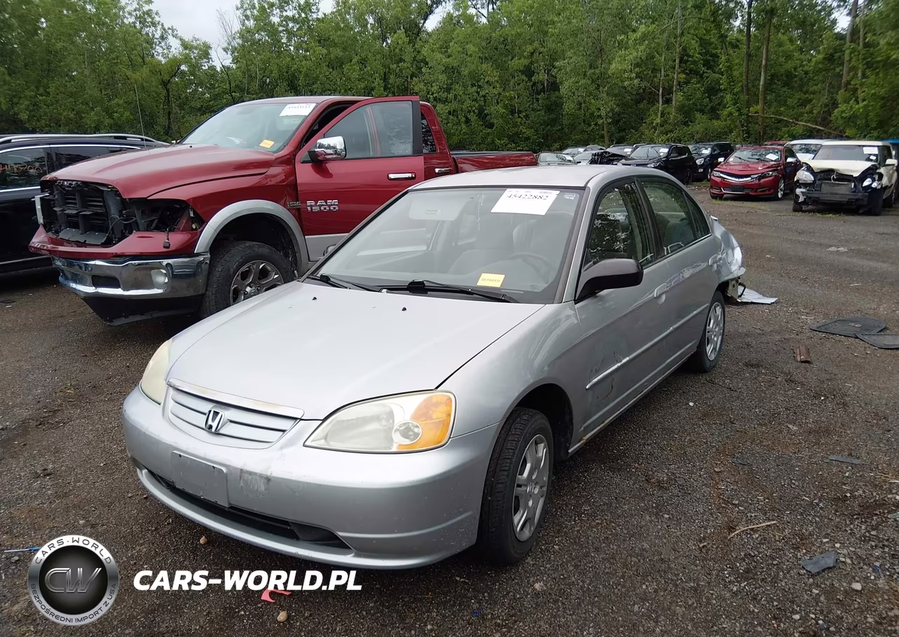 2002 Honda Civic Lx VIN:2HGES16562H537769 - 2