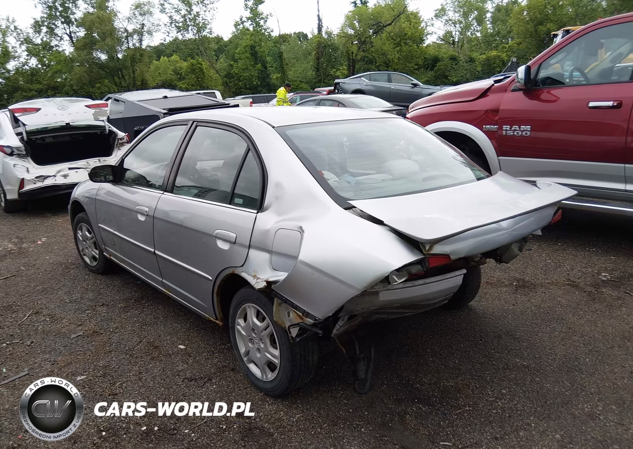2002 Honda Civic Lx VIN:2HGES16562H537769 - 3