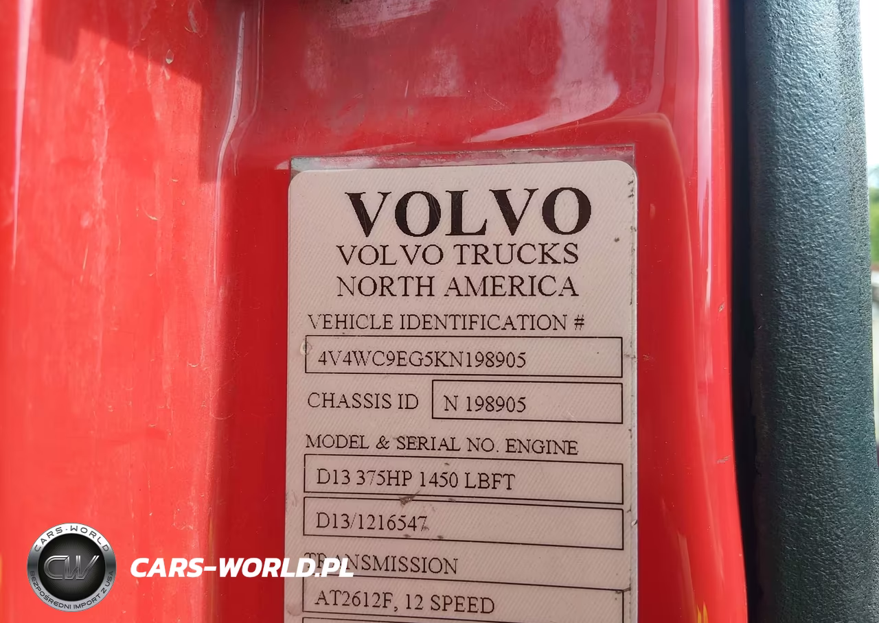 2019 Volvo Vnr VIN:4V4WC9EG5KN198905 - 8