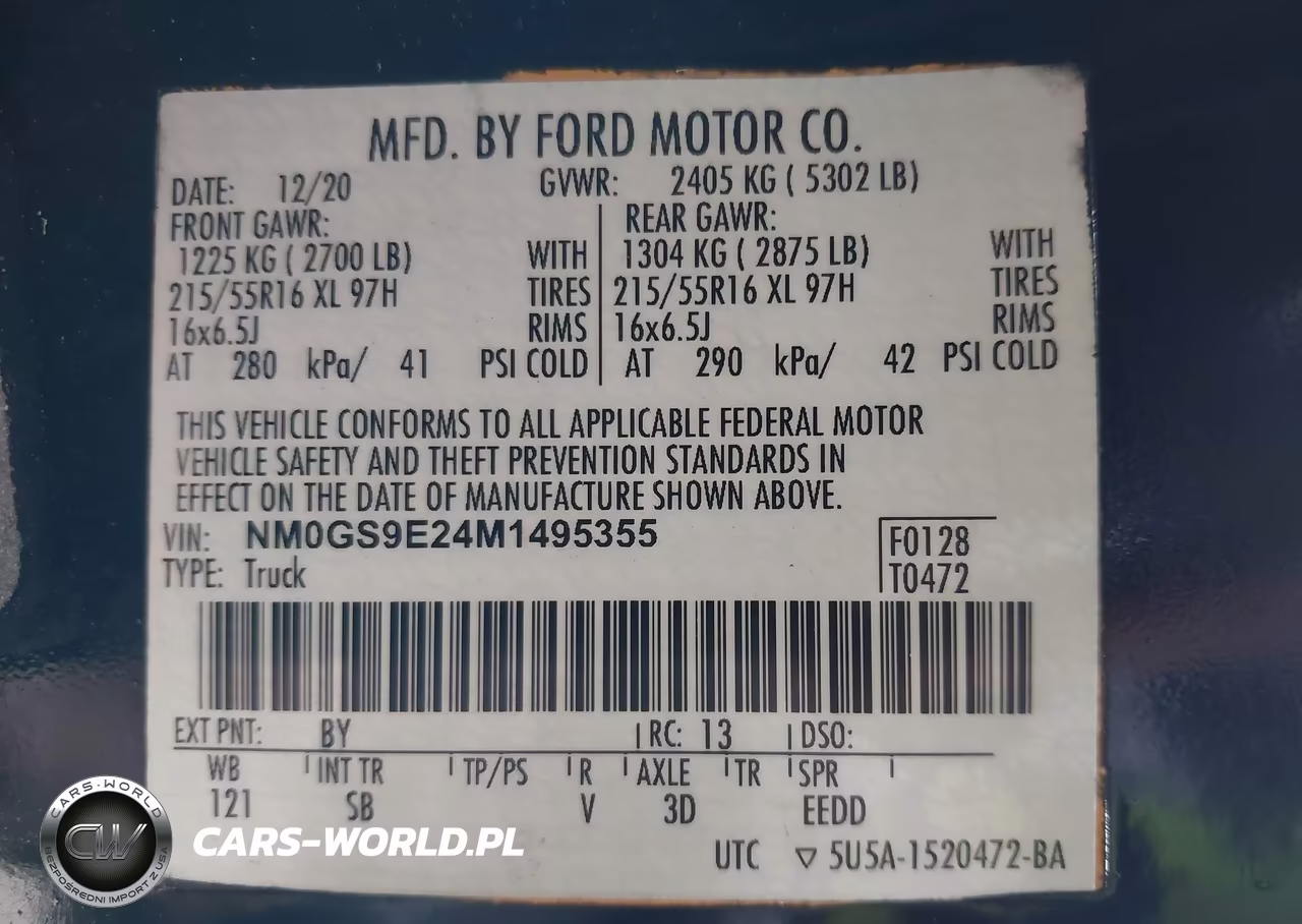 2021 Ford Transit Connect Xl Passenger VIN:NM0GS9E24M1495355 - 9
