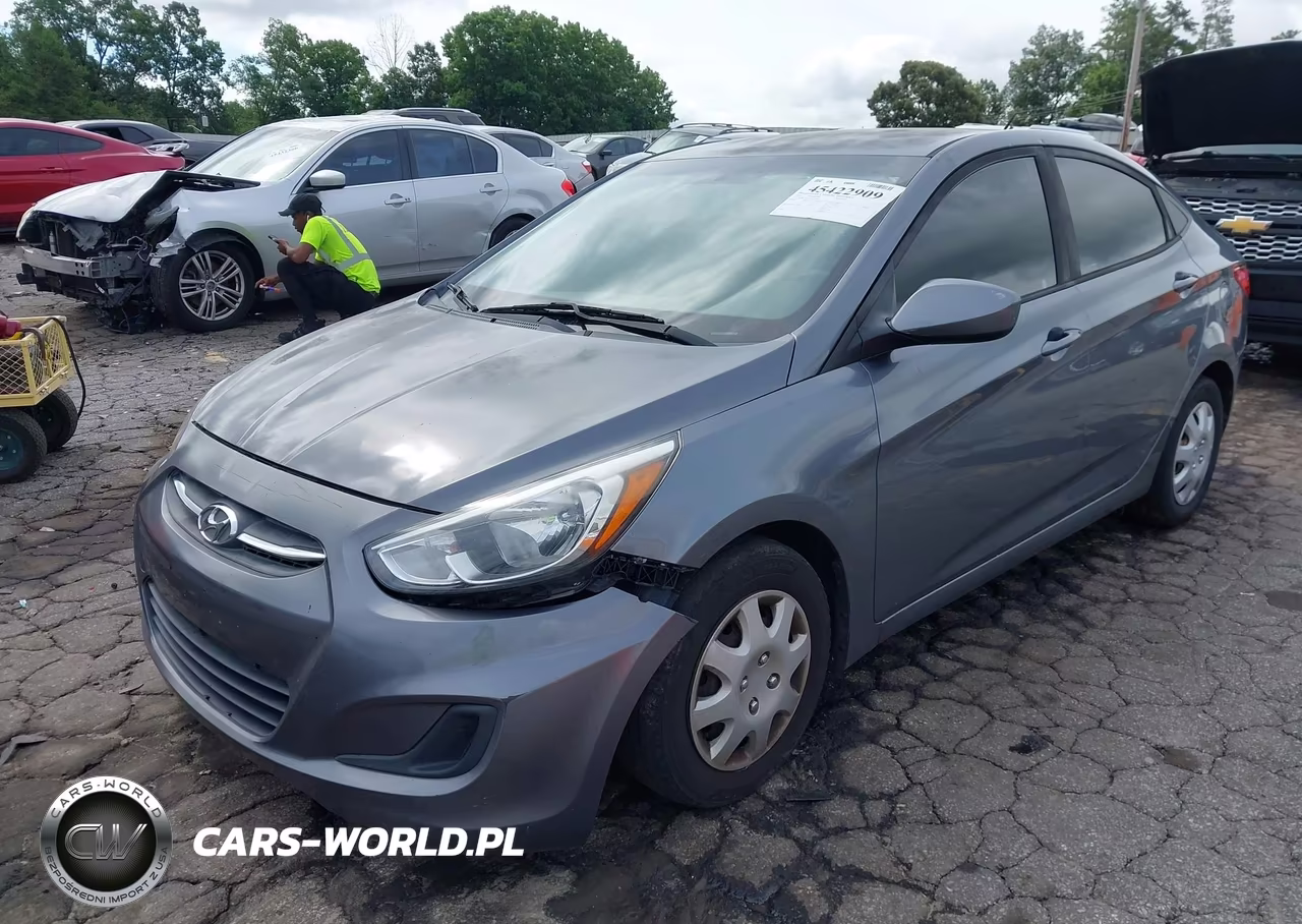 2017 Hyundai Accent Se VIN:KMHCT4AEXHU235897 - 2