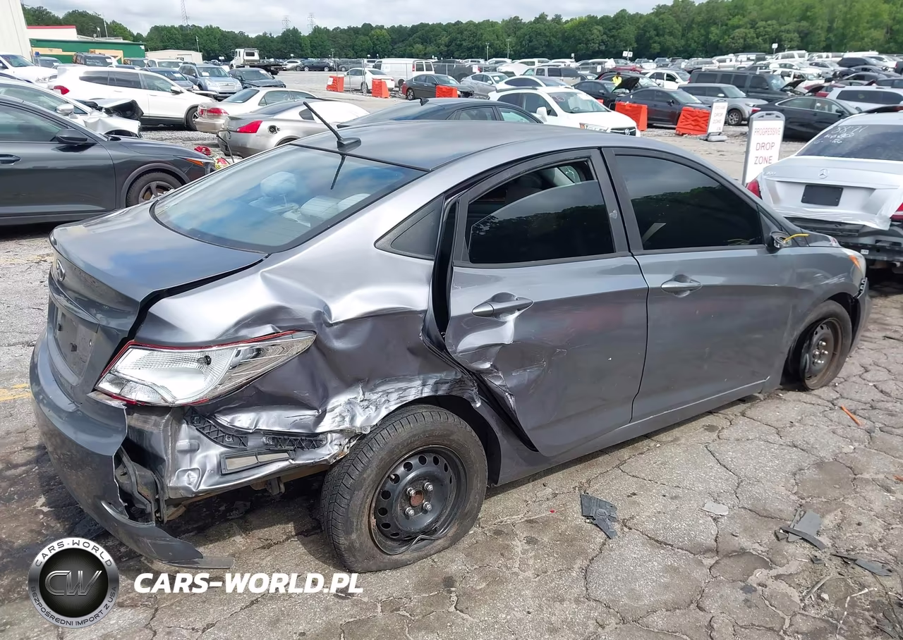 2017 Hyundai Accent Se VIN:KMHCT4AEXHU235897 - 6