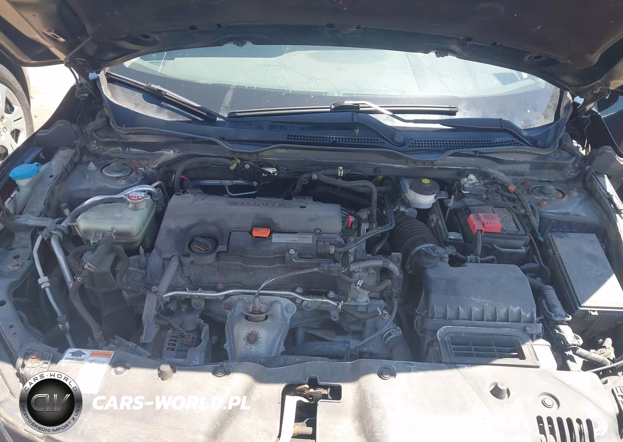 2019 Honda Civic Lx VIN:19XFC2F66KE011846 - 10