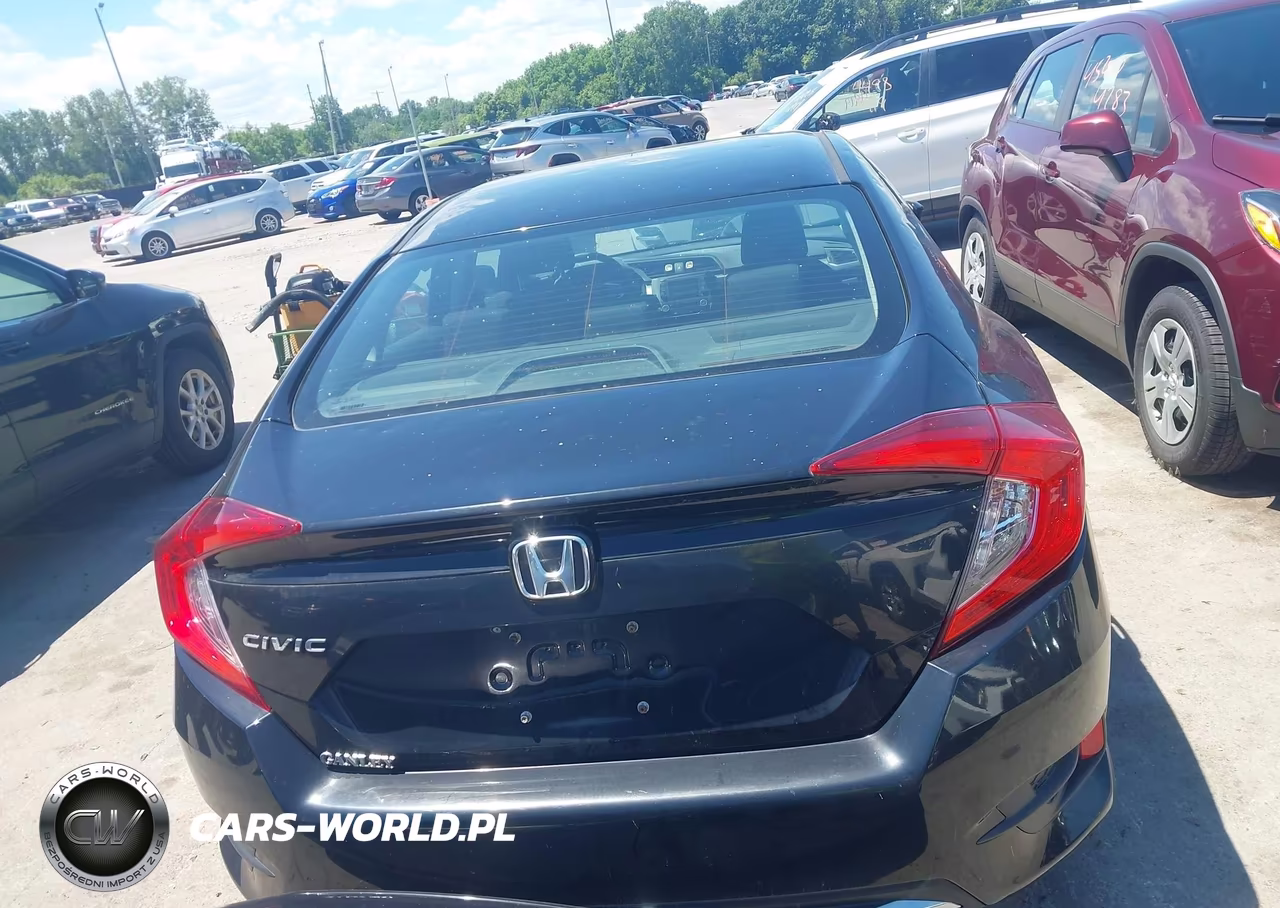 2019 Honda Civic Lx VIN:19XFC2F66KE011846 - 16