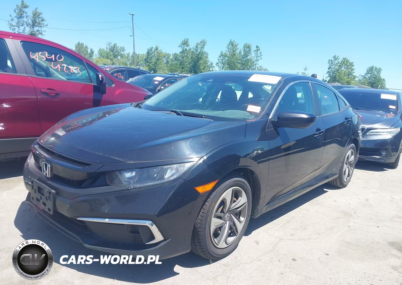 2019 Honda Civic Lx VIN:19XFC2F66KE011846 - 2