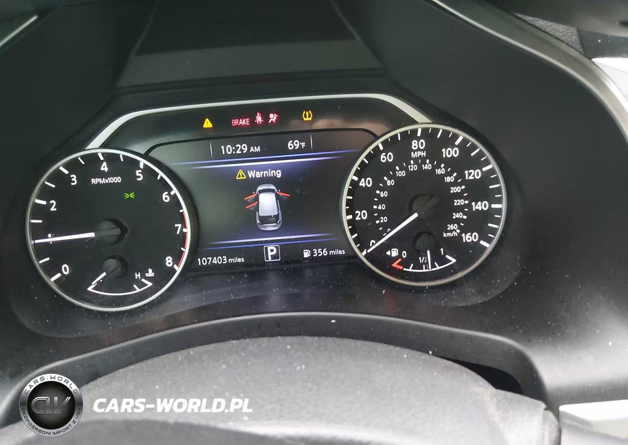 2021 Nissan Murano Sv Fwd VIN:5N1AZ2BJ8MC115618 - 7