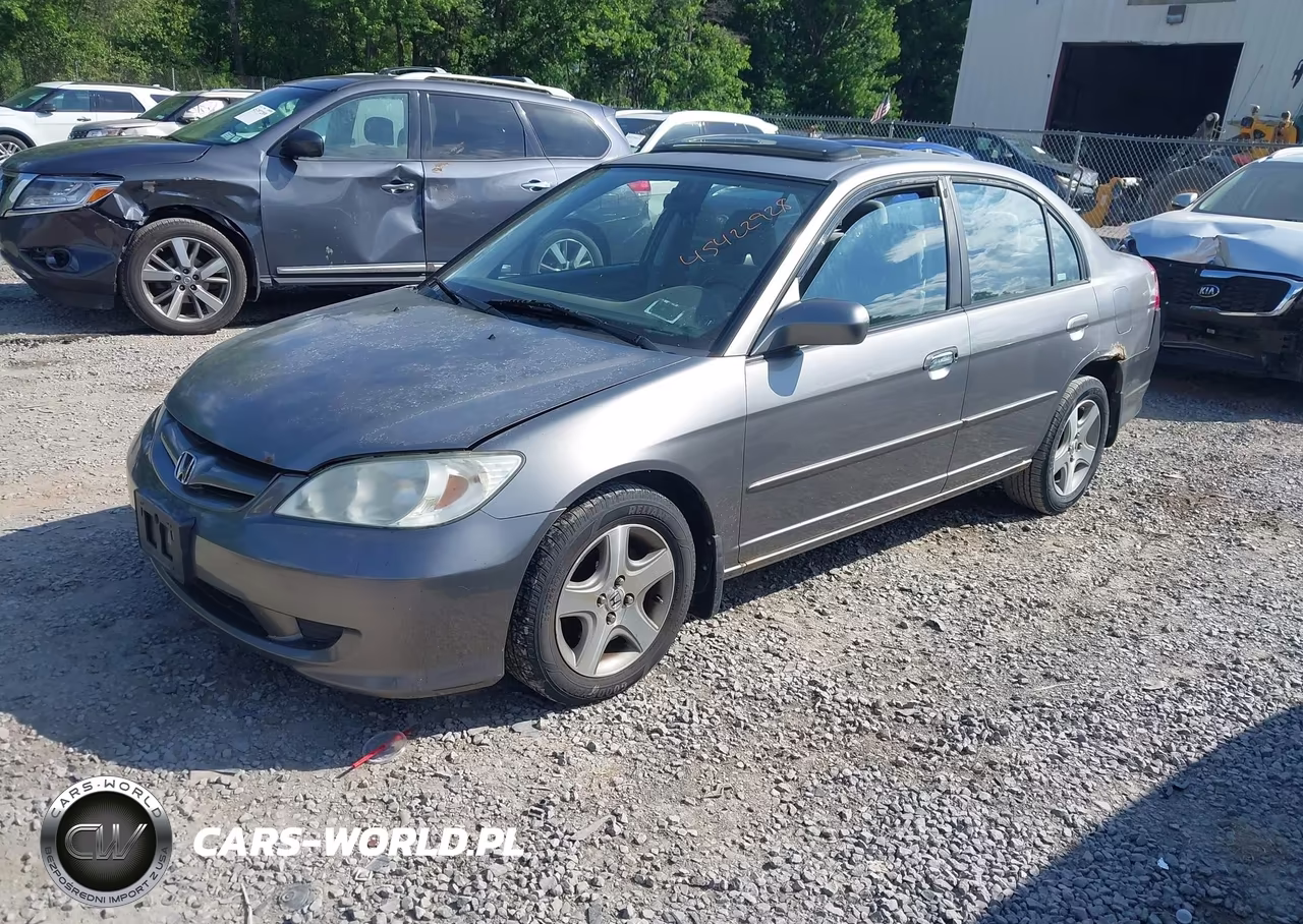 2004 Honda Civic Ex VIN:2HGES26794H507725 - 2