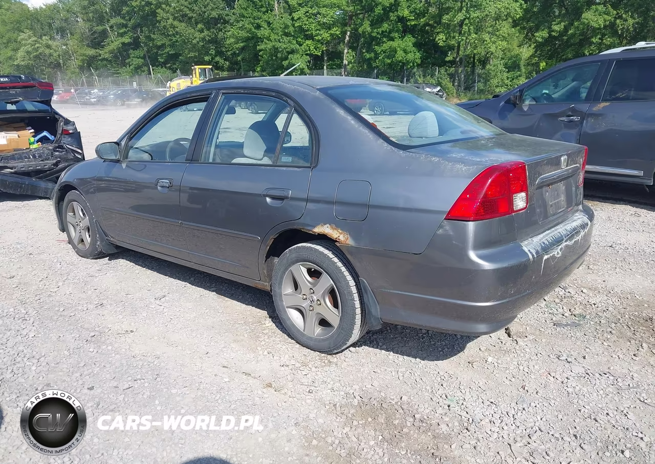 2004 Honda Civic Ex VIN:2HGES26794H507725 - 3