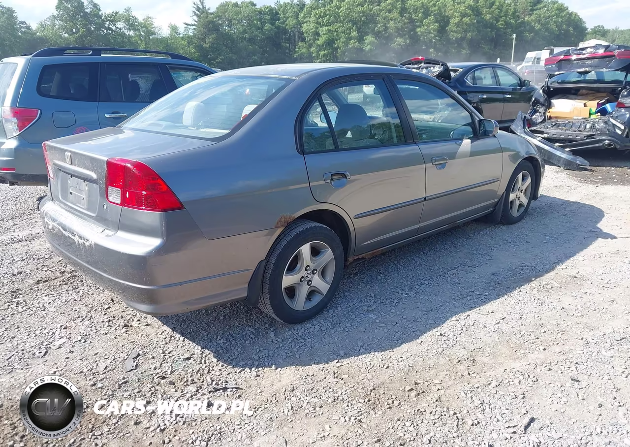 2004 Honda Civic Ex VIN:2HGES26794H507725 - 4