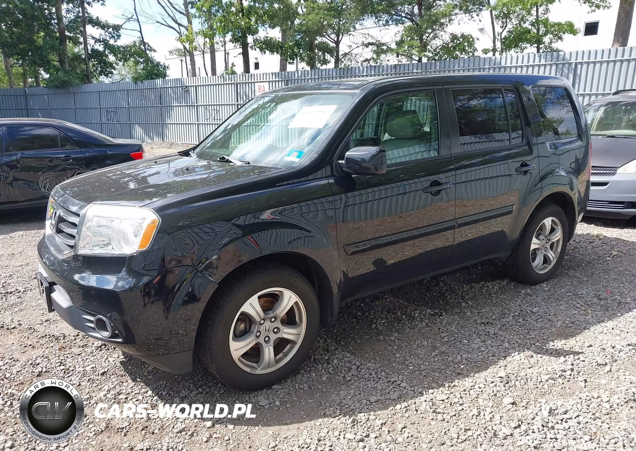 2013 Honda Pilot Ex-L VIN:5FNYF4H54DB027220 - 2