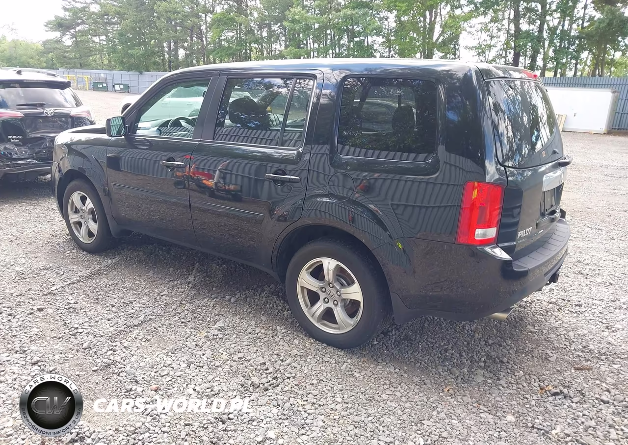 2013 Honda Pilot Ex-L VIN:5FNYF4H54DB027220 - 3
