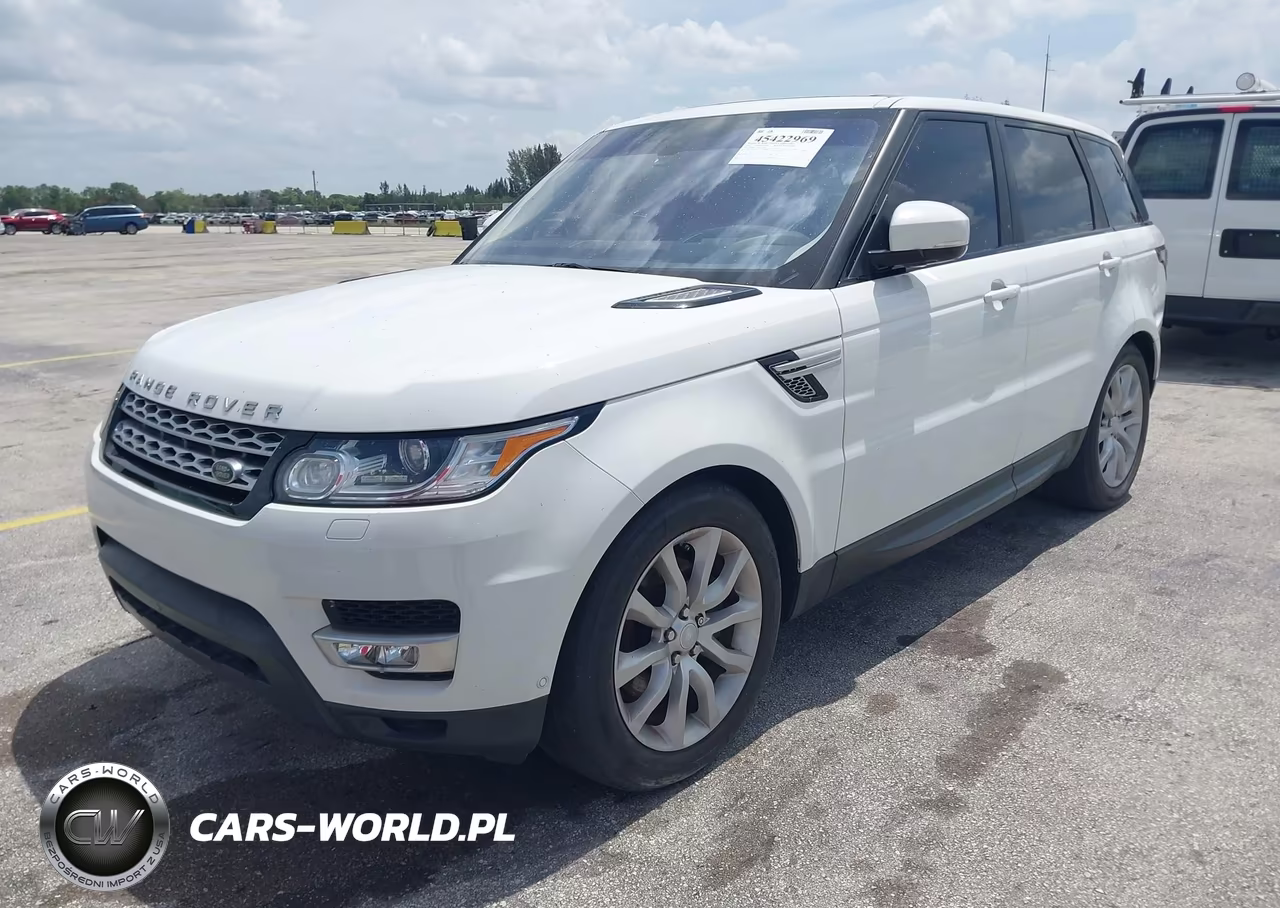 2016 Land Rover Range Rover Sport Hse VIN:SALWR2VF8GA556871 - 2