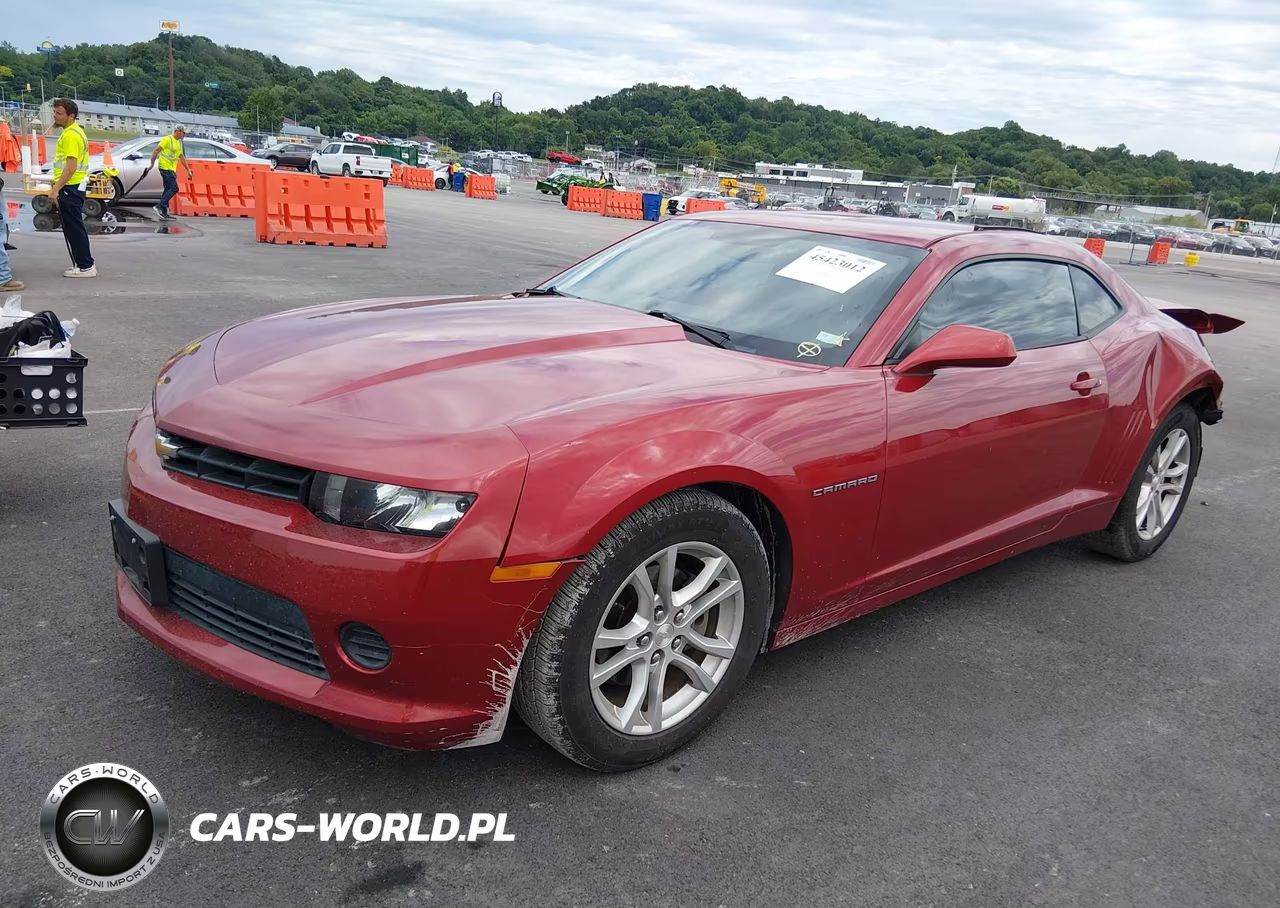 2015 Chevrolet Camaro 2Ls VIN:2G1FB1E34F9212386 - 2