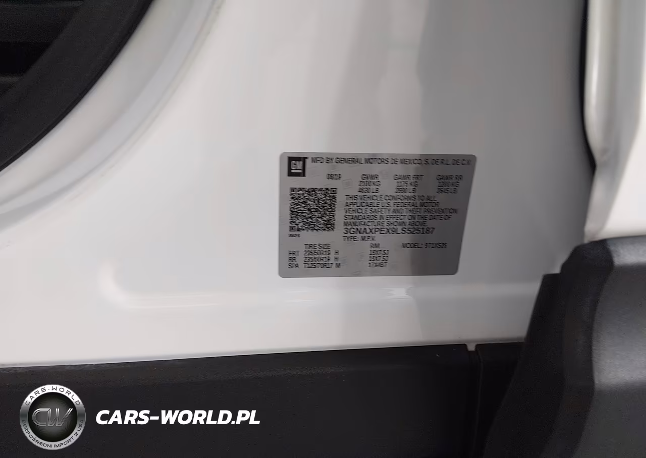 2020 Chevrolet Equinox Fwd Premier 2.0L Turbo VIN:3GNAXPEX9LS525187 - 9