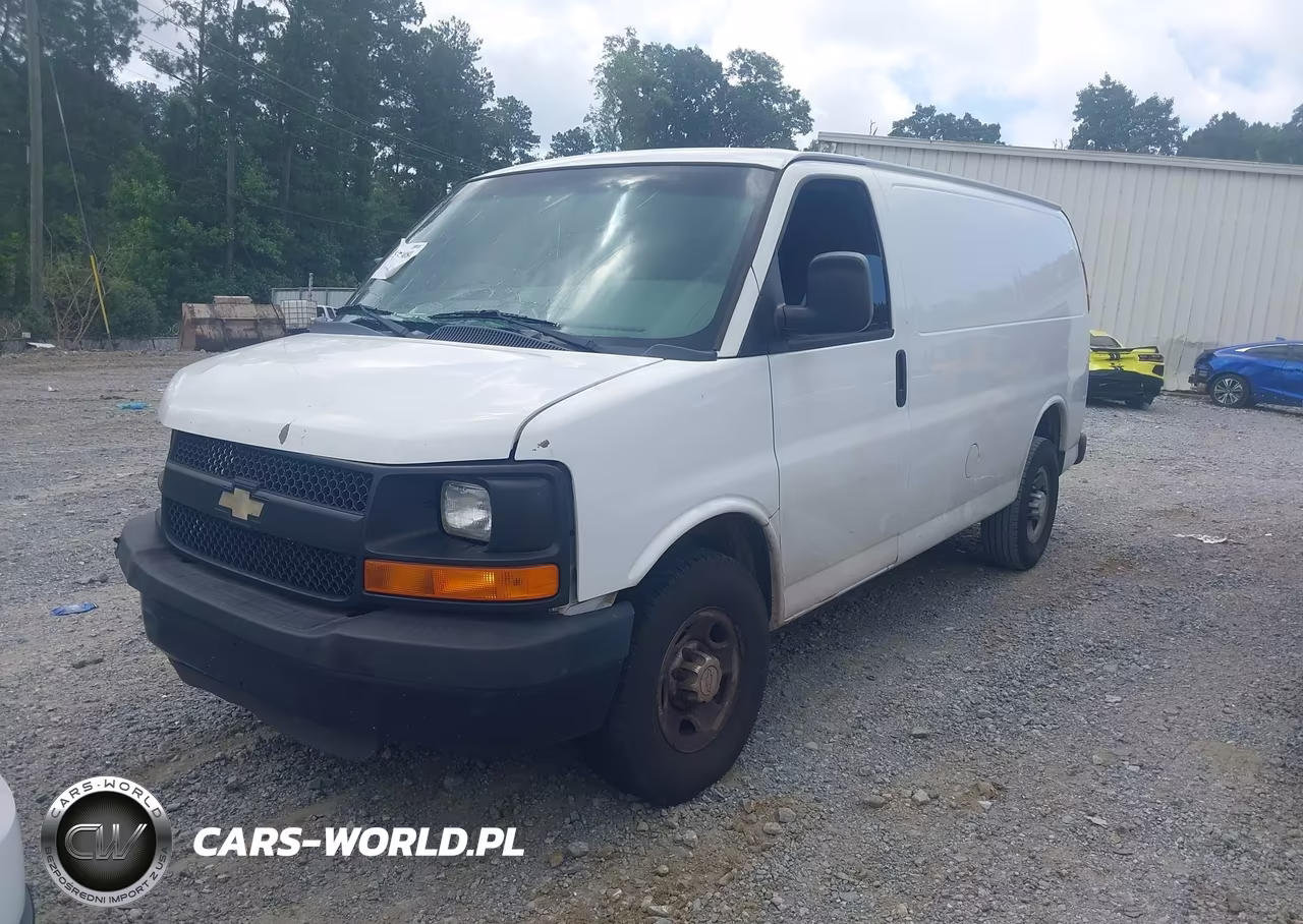 2010 Chevrolet Express 2500 Work Van VIN:1GCZGFDA8A1160292 - 2