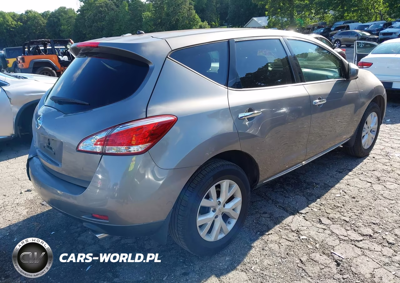 2012 Nissan Murano S VIN:JN8AZ1MU7CW108800 - 4
