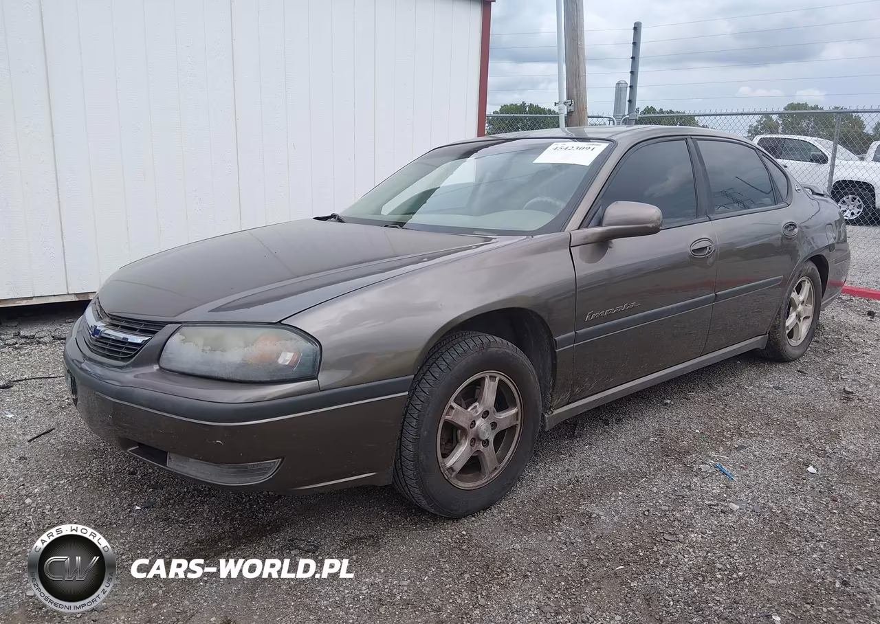 2003 Chevrolet Impala Ls VIN:2G1WH55K539218772 - 2
