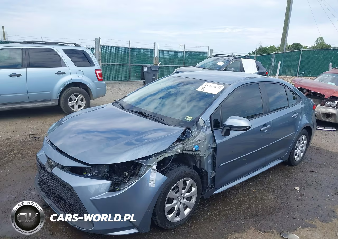 2020 Toyota Corolla Le VIN:JTDEPRAE7LJ004206 - 2