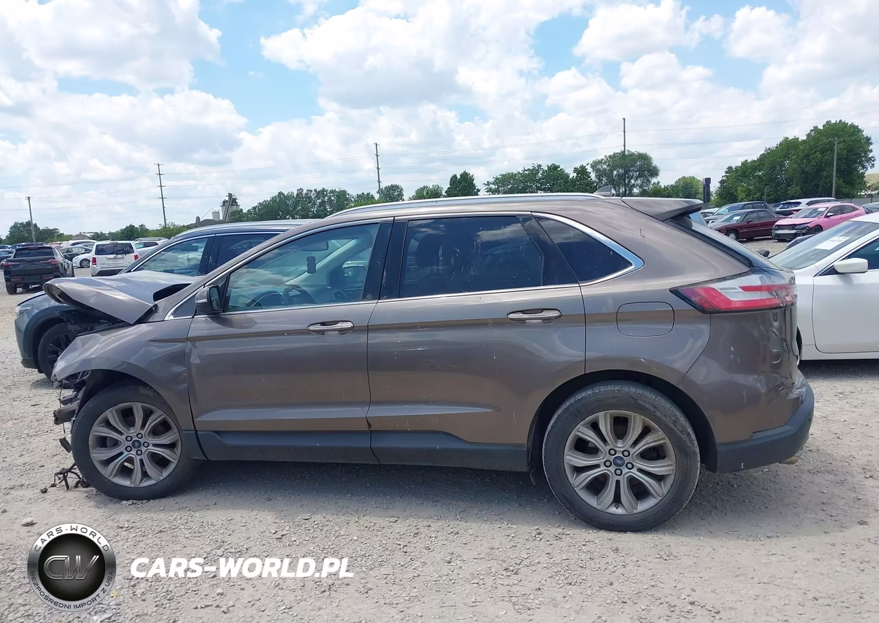 2019 Ford Edge Titanium VIN:2FMPK3K94KBB53502 - 14