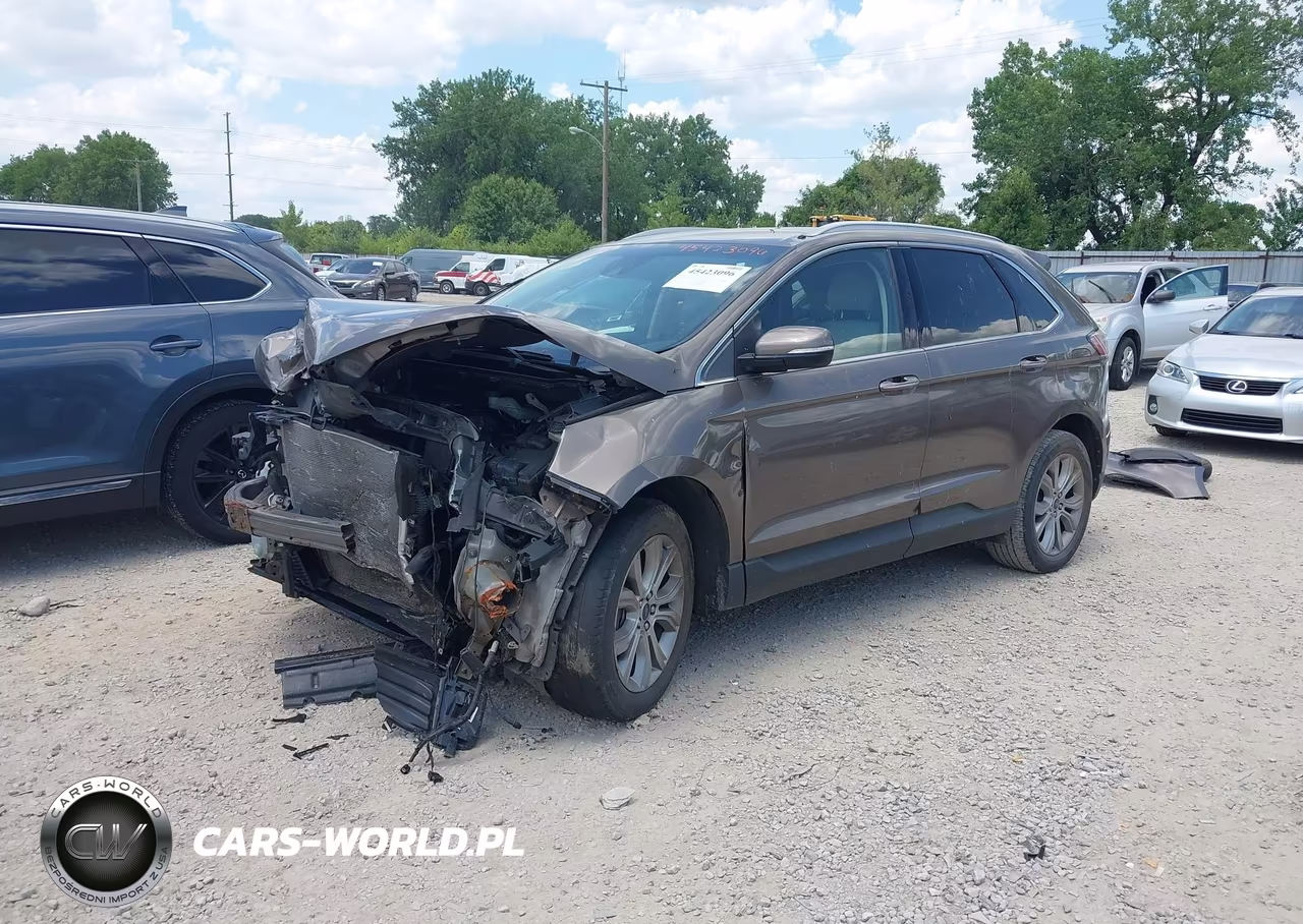 2019 Ford Edge Titanium VIN:2FMPK3K94KBB53502 - 2