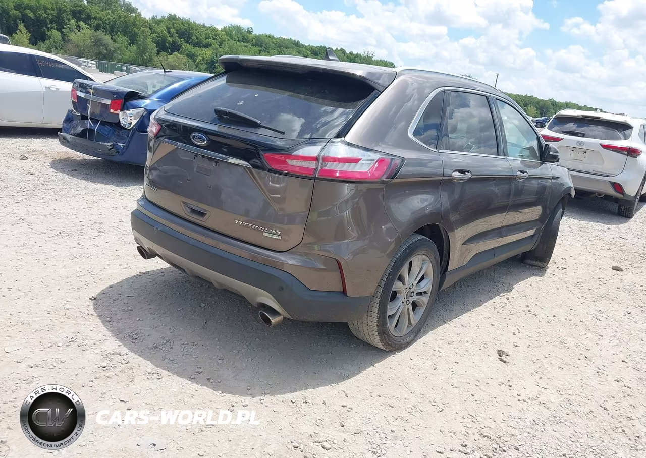 2019 Ford Edge Titanium VIN:2FMPK3K94KBB53502 - 4