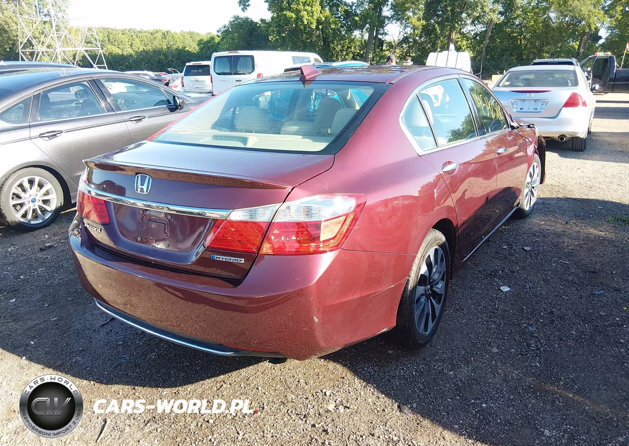 2014 Honda Accord Hybrid Ex-L VIN:1HGCR6F55EA000474 - 4