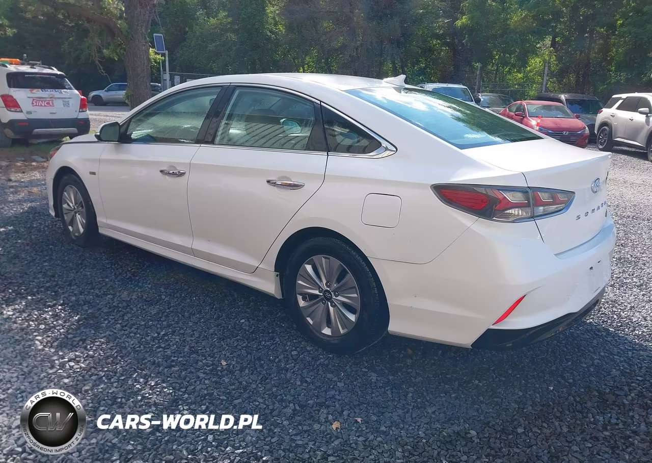 2018 Hyundai Sonata Hybrid Se VIN:KMHE24L39JA083741 - 3